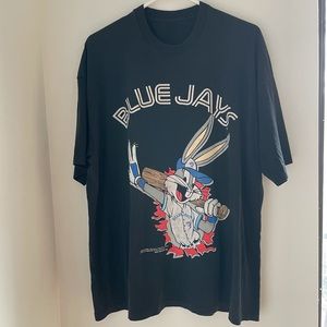 1993 Bugs Bunny Blue Jays tshirt